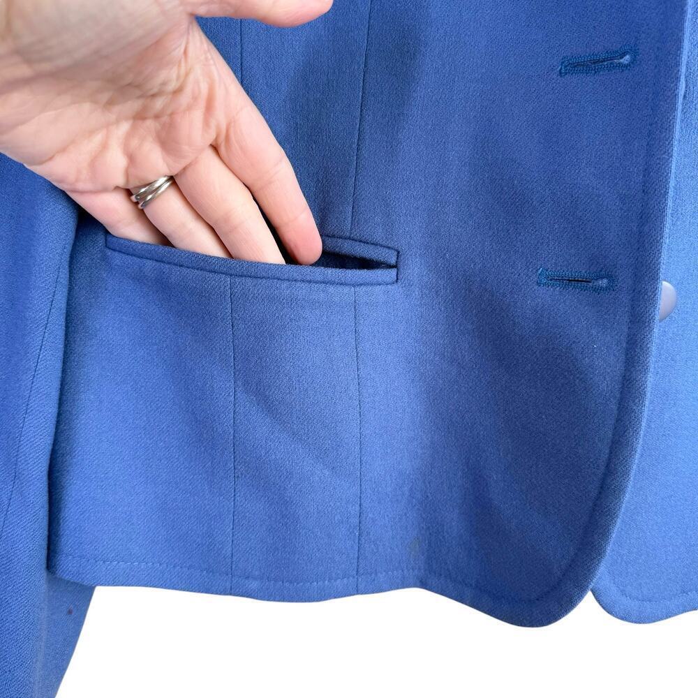 Pendleton Vintage 100% Wool‎ Three Button Blazer … - image 7